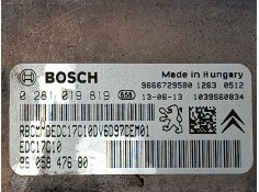 Recambio de centralita motor uce para citroën ds4 (nx_) 1.6 hdi 90 referencia OEM IAM 9666729580 0281019819 9805947680 2