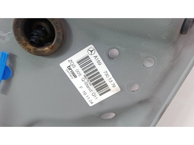 Recambio de elevalunas electrico trasero izquierdo para mercedes-benz clase a (w169) a 170 (169.032, 169.332) referencia OEM IAM