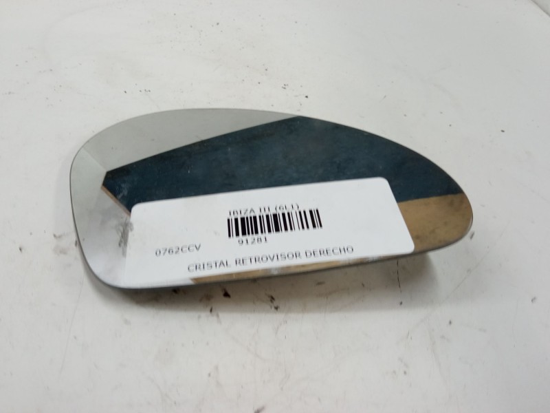 Recambio de cristal retrovisor derecho para seat ibiza iii (6l1) 1.9 sdi referencia OEM IAM   