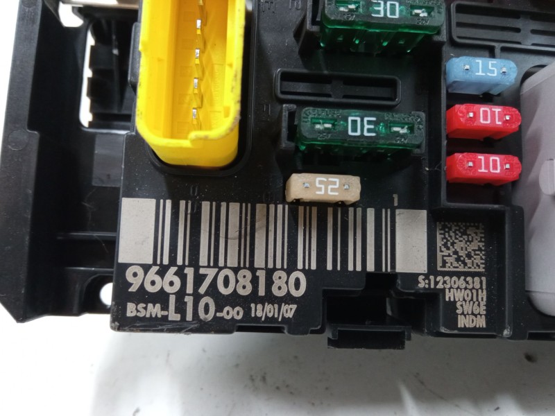 Recambio de bsm para peugeot 207/207+ (wa_, wc_) 1.4 16v referencia OEM IAM 9661708180  