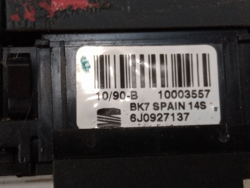 Recambio de warning para seat ibiza iv (6j5, 6p1) 1.4 tdi referencia OEM IAM 6J0927137  