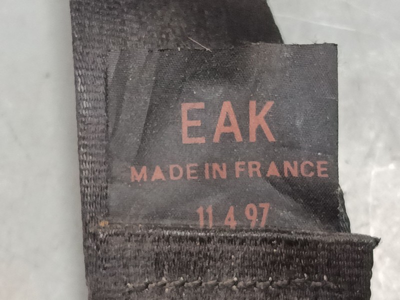 Recambio de cinturon seguridad delantero central para citroën jumpy i (u6u_) 1.9 d referencia OEM IAM   