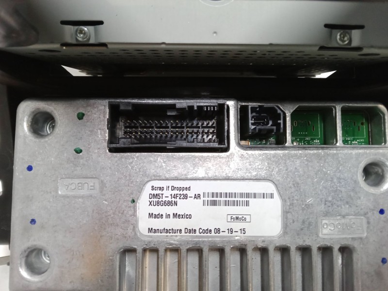 Recambio de pantalla multifuncion para ford focus iv (hn) 1.0 ecoboost referencia OEM IAM DM5T14F239AR  