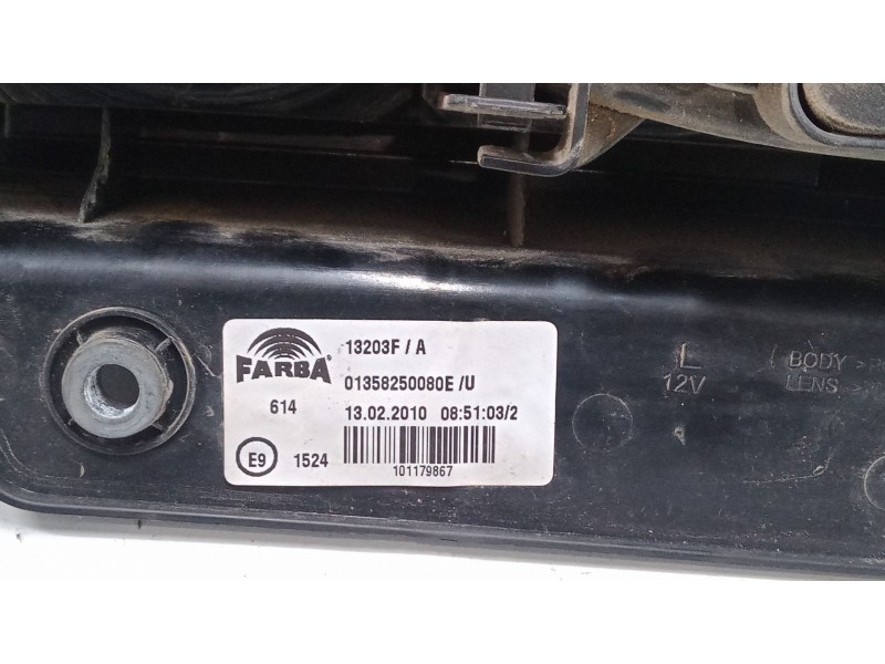 Recambio de piloto trasero derecho para peugeot bipper tepee 1.4 hdi referencia OEM IAM 01358250080  BIPPER NEMO FIORINO