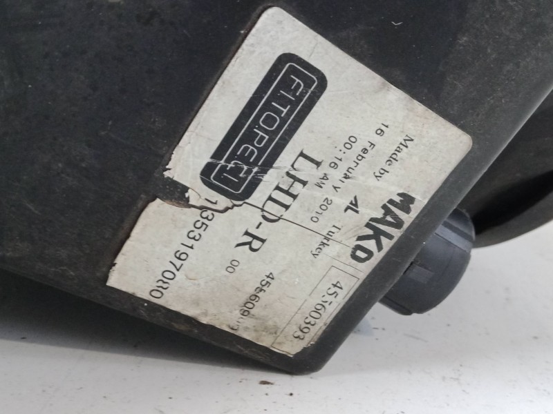 Recambio de faro derecho para peugeot bipper tepee 1.4 hdi referencia OEM IAM 45570393  