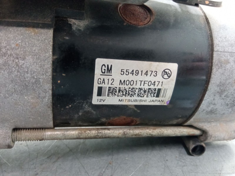 Recambio de motor arranque para opel mokka / mokka x (j13) 1.6 cdti (_76) referencia OEM IAM 55491473  M001TF0471