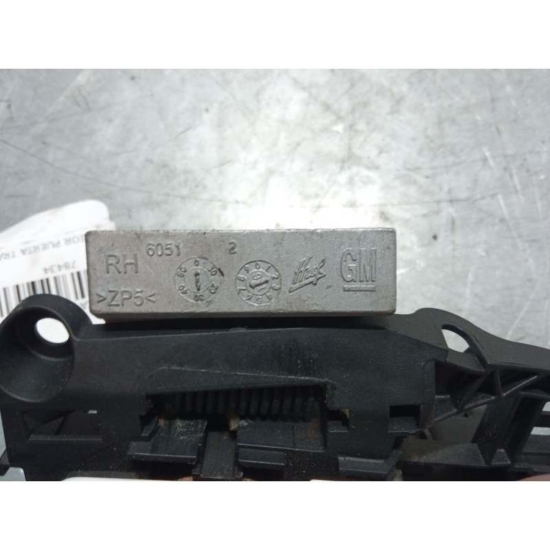 Recambio de maneta exterior puerta trasera derecha para opel mokka / mokka x (j13) 1.6 cdti (_76) referencia OEM IAM 13505889  