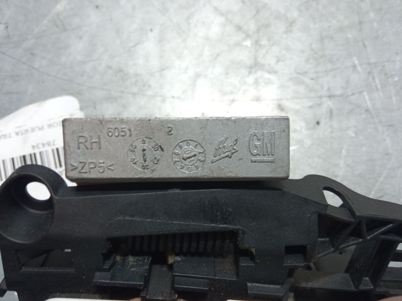 Recambio de maneta exterior puerta trasera derecha para opel mokka / mokka x (j13) 1.6 cdti (_76) referencia OEM IAM 13505889  