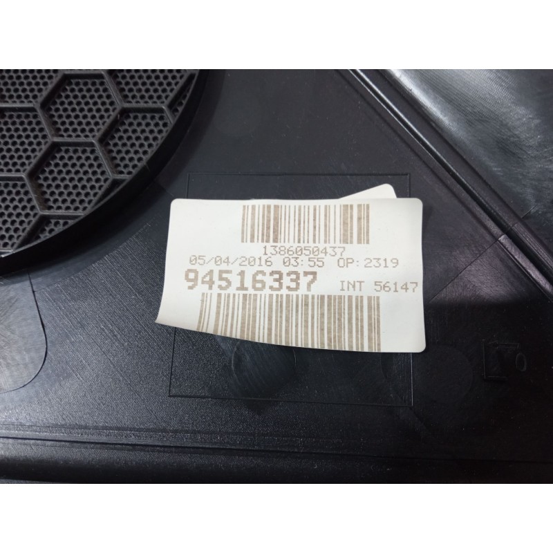 Recambio de guarnecido puerta trasero izquierdo para opel mokka / mokka x (j13) 1.6 cdti (_76) referencia OEM IAM 94516337  