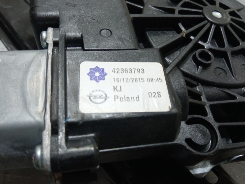 Recambio de elevalunas electrico delantero derecho para opel mokka / mokka x (j13) 1.6 cdti (_76) referencia OEM IAM 42363793  
