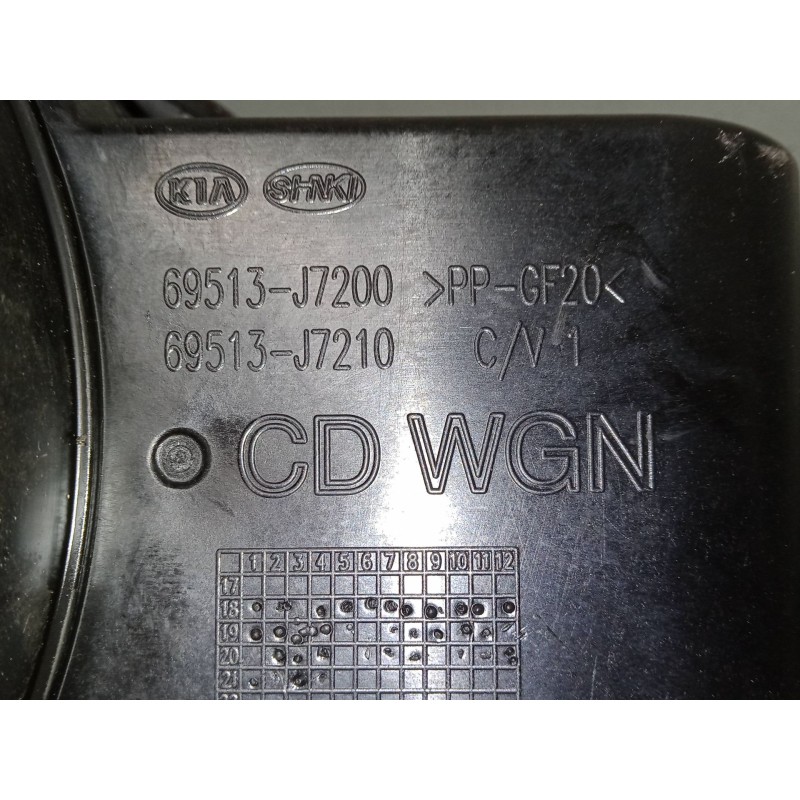 Recambio de tapa exterior combustible para kia ceed tourer (cd) 1.6 crdi 136 referencia OEM IAM 69513J7200  