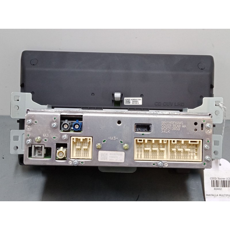 Recambio de pantalla multifuncion para kia ceed tourer (cd) 1.6 crdi 136 referencia OEM IAM 96560J670  