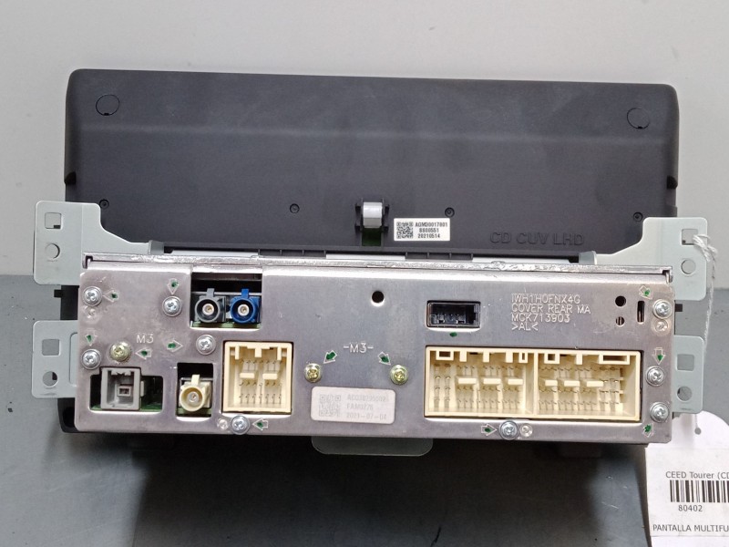 Recambio de pantalla multifuncion para kia ceed tourer (cd) 1.6 crdi 136 referencia OEM IAM 96560J670  