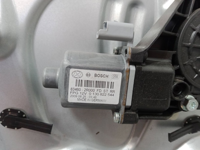 Recambio de elevalunas electrico trasero derecho para hyundai i30 (fd) 1.4 referencia OEM IAM 834602R000  