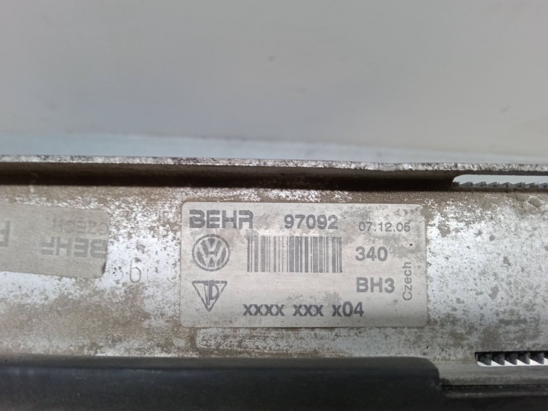 Recambio de radiador agua para volkswagen touareg (7la, 7l6, 7l7) 2.5 r5 tdi referencia OEM IAM 7L6121253  