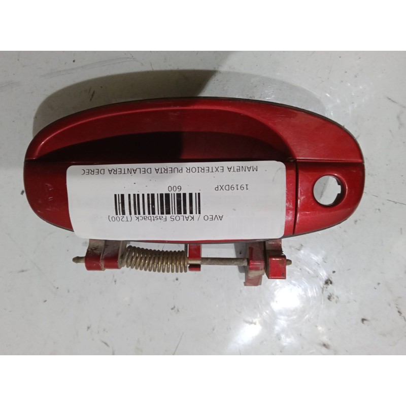 Recambio de maneta exterior puerta delantera derecha para chevrolet aveo / kalos hatchback (t200) 1.4 16v referencia OEM IAM   