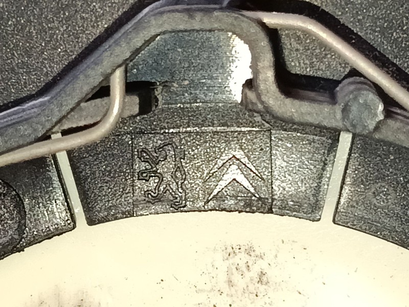 Recambio de cristal retrovisor derecho para peugeot 206 hatchback (2a/c) 1.1 i referencia OEM IAM   