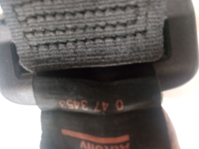 Recambio de cinturon seguridad trasero derecho para peugeot 206 hatchback (2a/c) 1.4 i referencia OEM IAM   