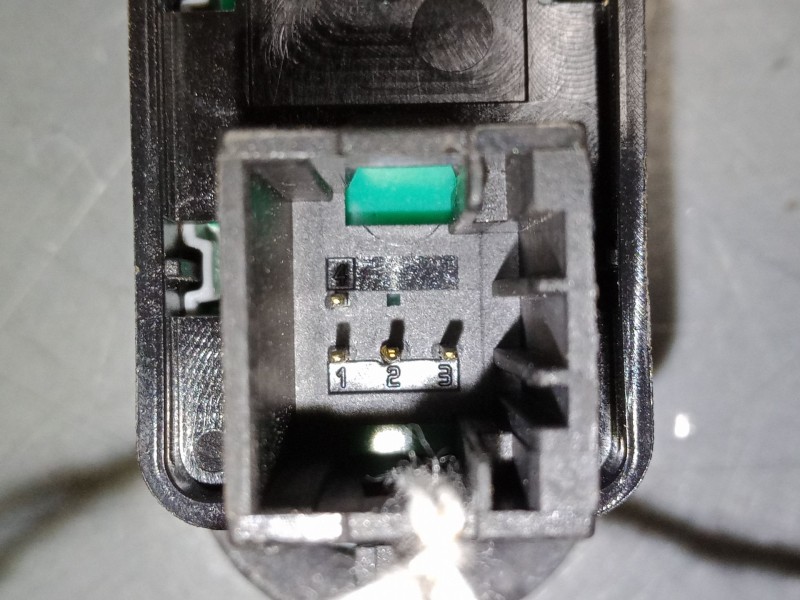 Recambio de mando elevalunas delantero izquierdo para peugeot 1007 (km_) 1.4 hdi referencia OEM IAM 96401469XT  