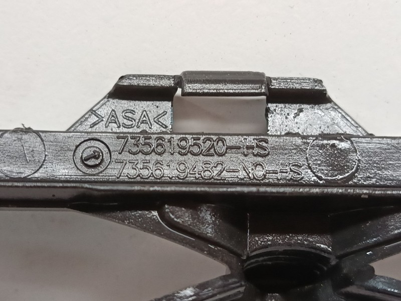 Recambio de rejilla inferior paragolpes para fiat 500 (312_) 1.2 (312axa1a) referencia OEM IAM   