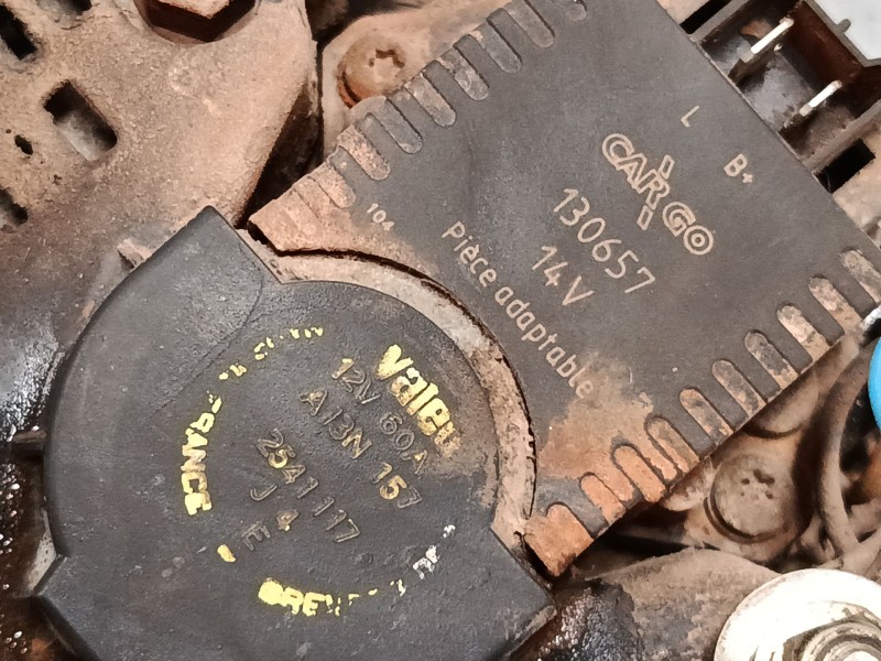 Recambio de alternador para renault clio i (b/c57_, 5/357_) 1.2 (b/c/s57a, b/c57s, 5/357f, 5/357j, 5/357l, 5/357r) referencia OE