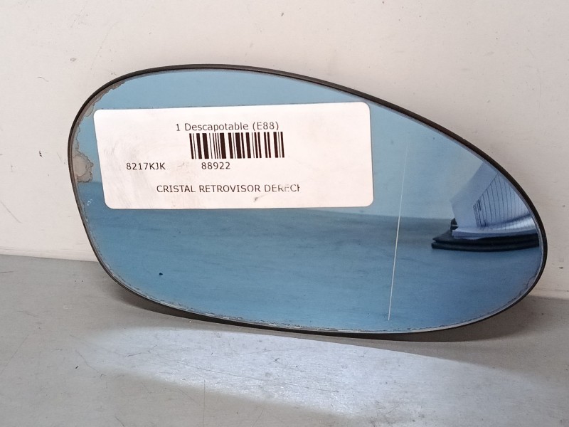 Recambio de cristal retrovisor derecho para bmw 1 descapotable (e88) 120 d referencia OEM IAM   