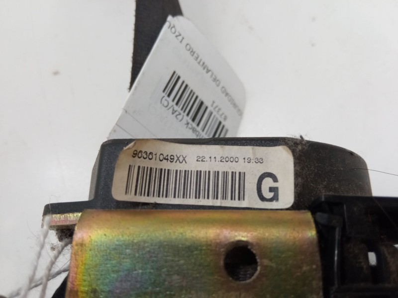 Recambio de cinturon seguridad delantero izquierdo para peugeot 206 hatchback (2a/c) 1.9 d referencia OEM IAM 96361049XX  