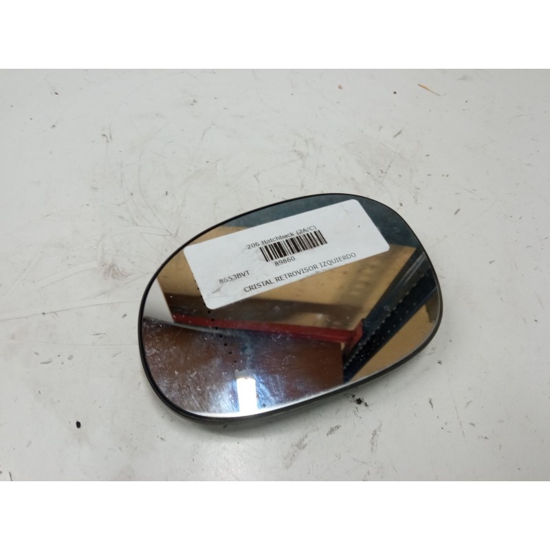 Recambio de cristal retrovisor izquierdo para peugeot 206 hatchback (2a/c) 2.0 hdi 90 referencia OEM IAM   