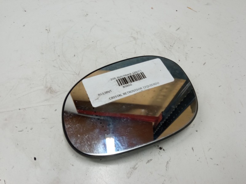Recambio de cristal retrovisor izquierdo para peugeot 206 hatchback (2a/c) 2.0 hdi 90 referencia OEM IAM   