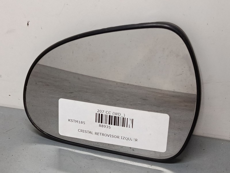 Recambio de cristal retrovisor izquierdo para peugeot 207 cc (wd_) 1.6 hdi referencia OEM IAM   