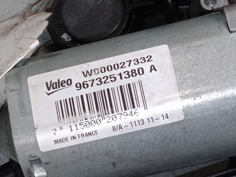 Recambio de motor limpia trasero para peugeot 208 i (ca_, cc_) 1.2 vti 82 referencia OEM IAM 9673251380  