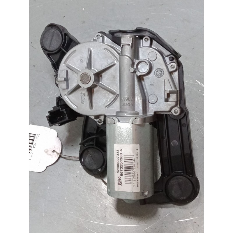 Recambio de motor limpia trasero para peugeot 208 i (ca_, cc_) 1.2 vti 82 referencia OEM IAM 9673251380  
