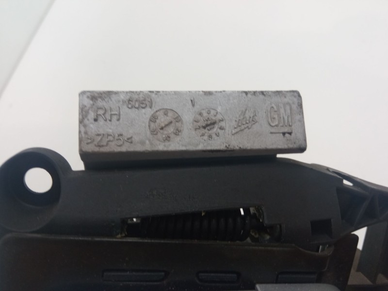 Recambio de maneta exterior puerta delantera derecha para opel zafira tourer c (p12) 1.6 cdti (75) referencia OEM IAM   