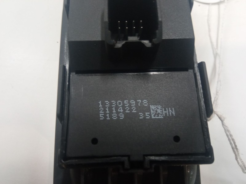 Recambio de mando elevalunas delantero izquierdo para opel zafira tourer c (p12) 1.6 cdti (75) referencia OEM IAM   