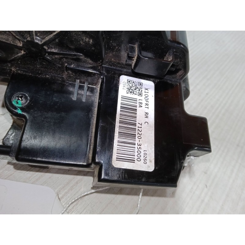 Recambio de cerradura puerta delantera derecha para ssangyong tivoli 1.6 referencia OEM IAM 71220-35000 X100FRT RH C 