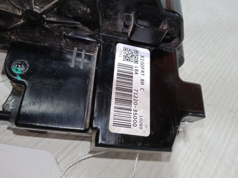 Recambio de cerradura puerta delantera derecha para ssangyong tivoli 1.6 referencia OEM IAM 71220-35000 X100FRT RH C 