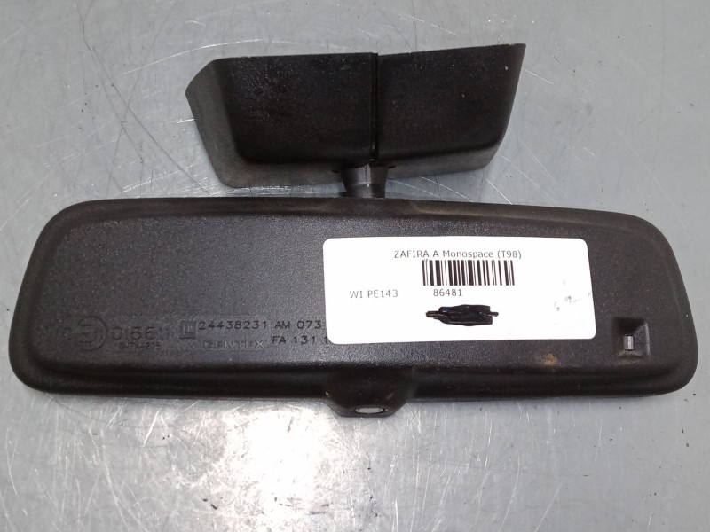 Recambio de retrovisor interior para opel zafira a monospace (t98) 1.8 16v (f75) referencia OEM IAM   