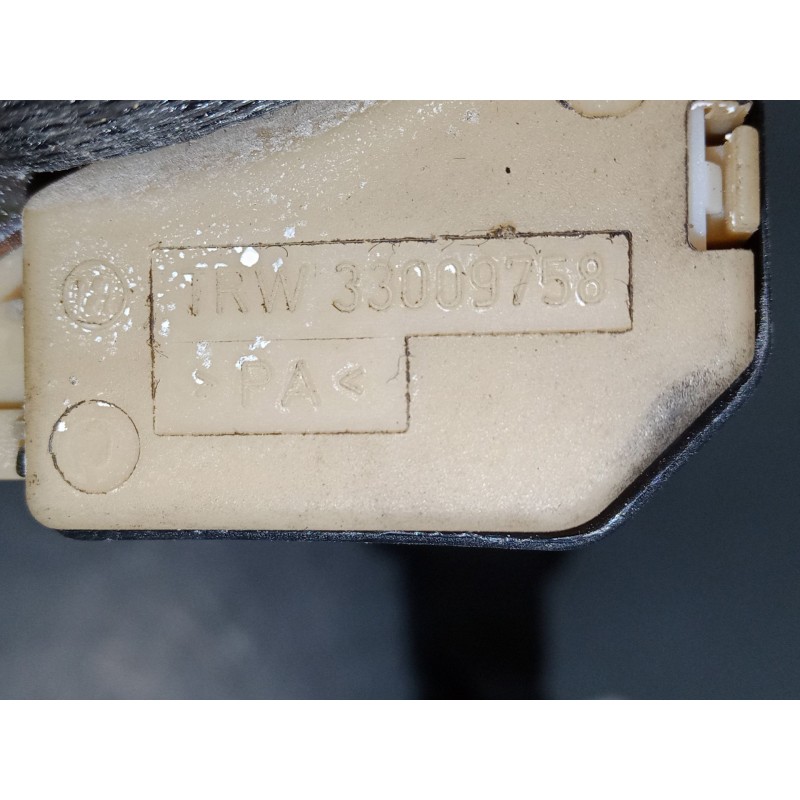 Recambio de cinturon seguridad delantero derecho para opel zafira a monospace (t98) 1.8 16v (f75) referencia OEM IAM   