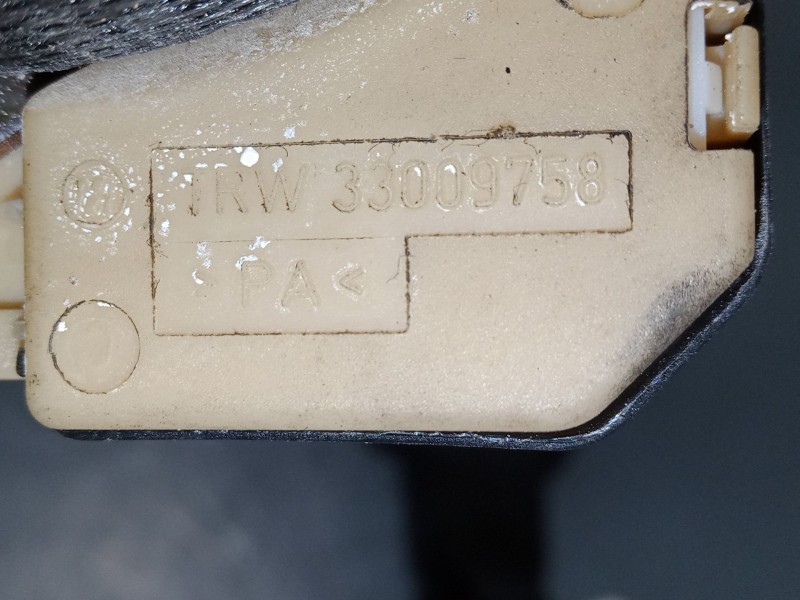 Recambio de cinturon seguridad delantero derecho para opel zafira a monospace (t98) 1.8 16v (f75) referencia OEM IAM   