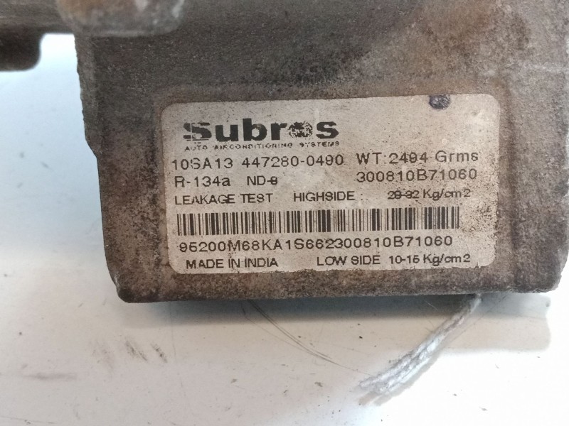 Recambio de compresor a/a para suzuki alto vii (gf) 1.0 (amf310) referencia OEM IAM 95200M68KA1  10SA13 4472800490