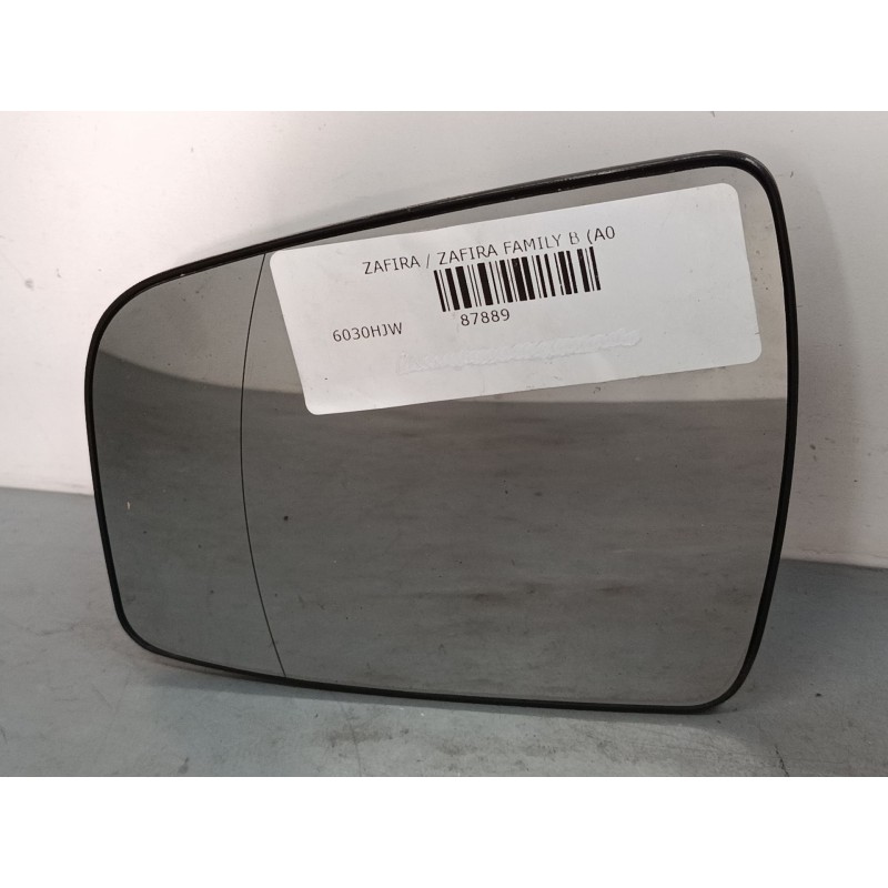 Recambio de cristal retrovisor izquierdo para opel zafira / zafira family b (a05) 1.6 (m75) referencia OEM IAM   
