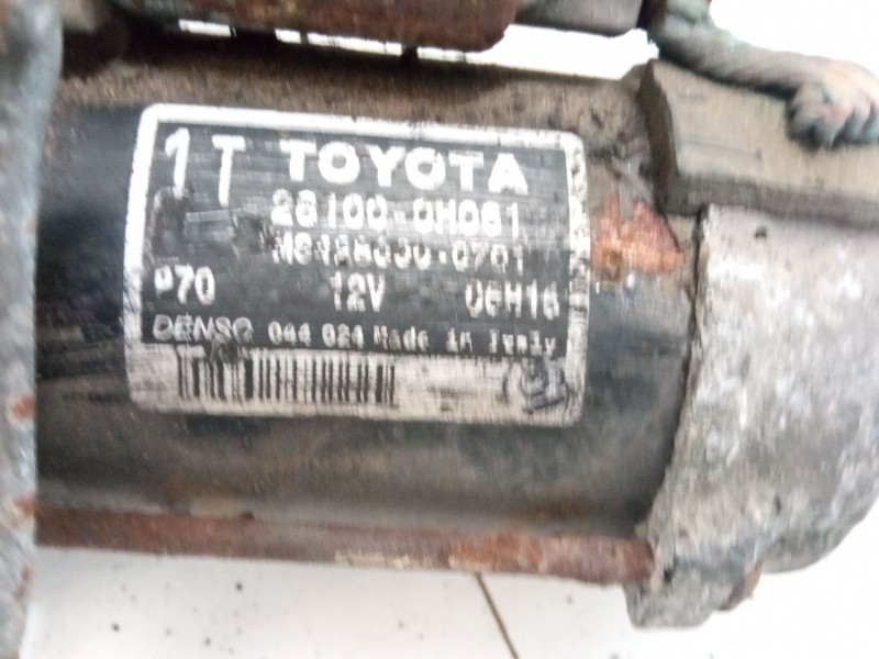 Recambio de motor arranque para toyota avensis (_t25_) 2.4 (azt251_) referencia OEM IAM 281000H061  