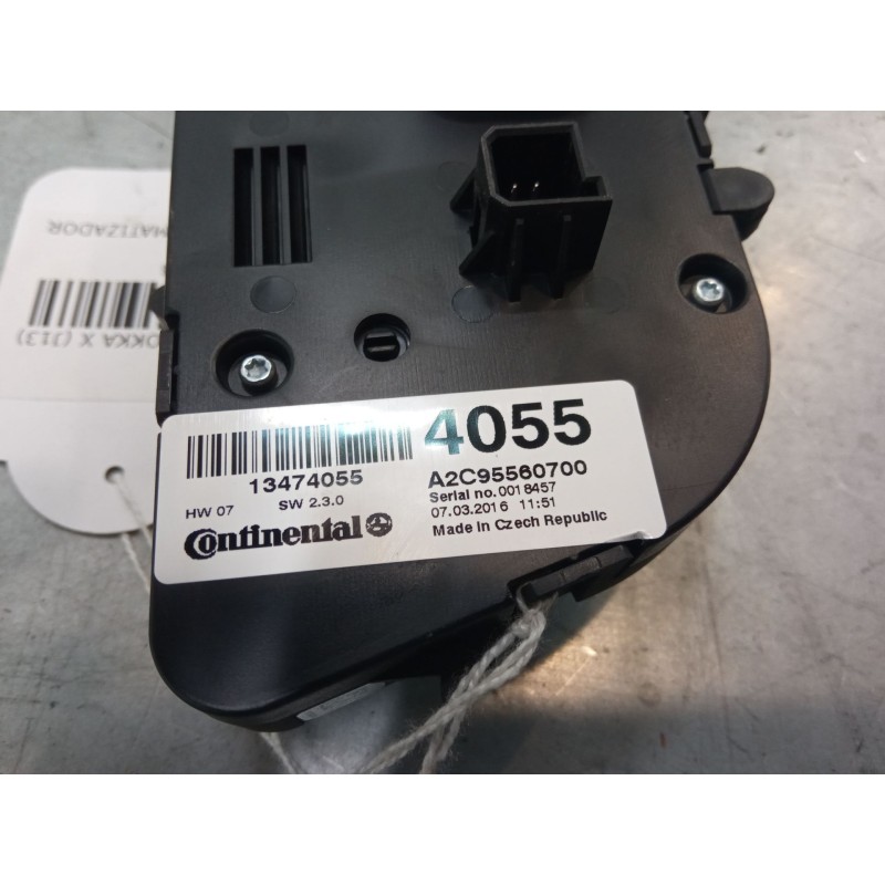 Recambio de mando climatizador para opel mokka / mokka x (j13) 1.6 cdti (_76) referencia OEM IAM 13474055  A2C95560700