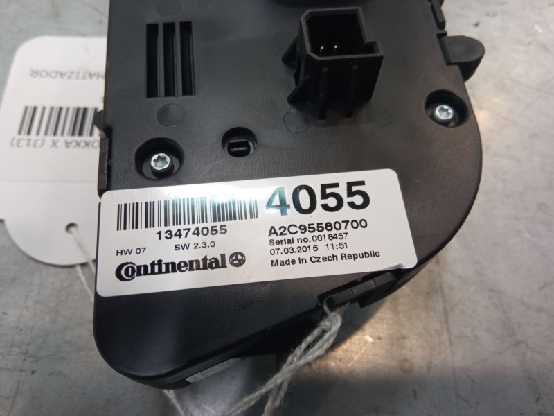 Recambio de mando climatizador para opel mokka / mokka x (j13) 1.6 cdti (_76) referencia OEM IAM 13474055  A2C95560700