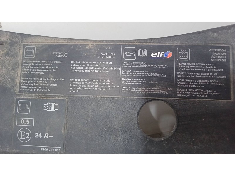 Recambio de rejillas capo para dacia sandero ii 1.5 dci referencia OEM IAM   