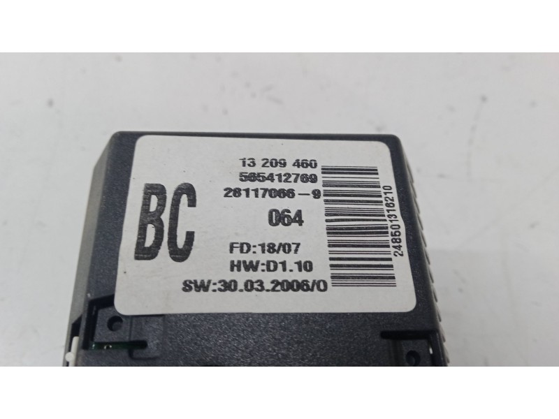 Recambio de pantalla interior reloj para opel corsa d (s07) 1.3 cdti (l08, l68) referencia OEM IAM 28117066  