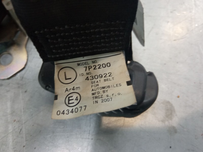 Recambio de cinturon seguridad trasero izquierdo para peugeot 107 (pm_, pn_) 1.0 referencia OEM IAM 7P2200  