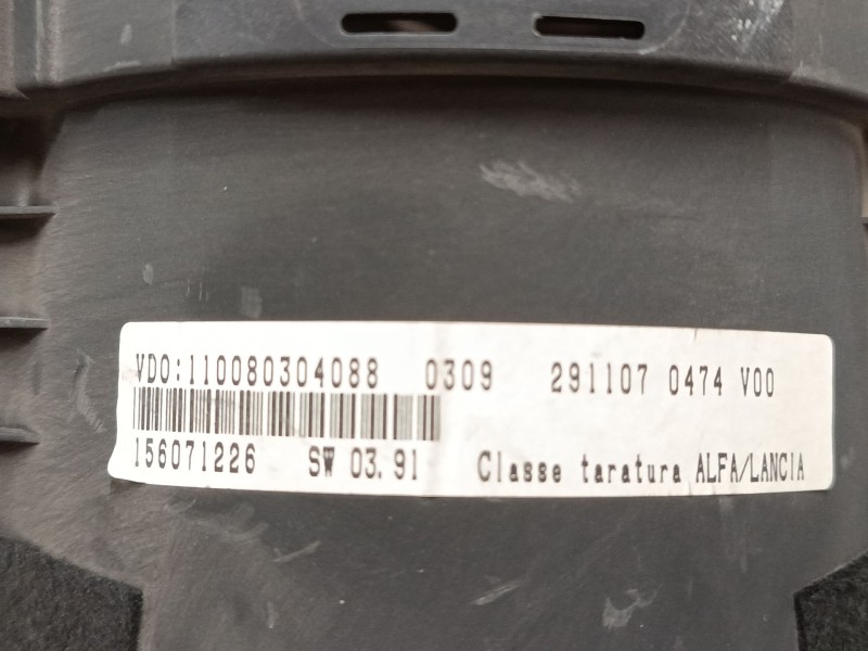 Recambio de cuadro instrumentos para alfa romeo 147 (937_) 1.9 jtdm 8v (937.axd1a, 937.axu1a, 937.bxu1a) referencia OEM IAM 1560