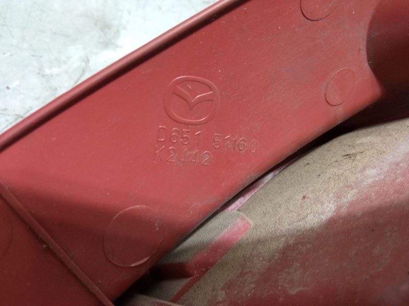 Recambio de piloto trasero izquierdo para mazda 2 (de_, dh_) 1.4 mzr-cd referencia OEM IAM D65151160  