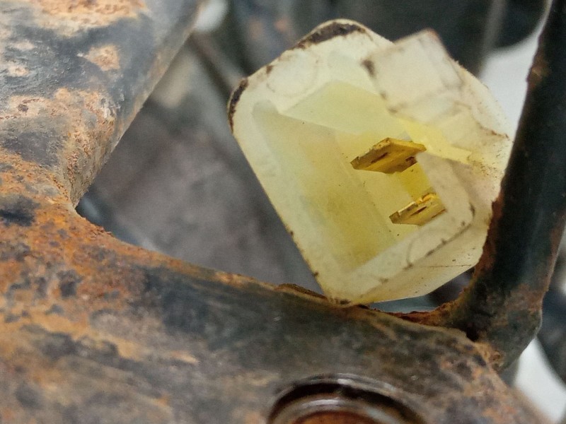 Recambio de faro delantero para yamaha bt bt 1100 bulldog (rp05) referencia OEM IAM   